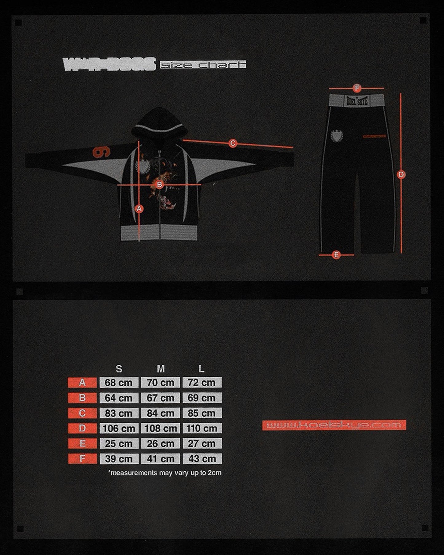 W*R DOGS NYLON TRACKSUIT