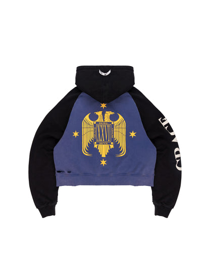 GR BLUE ZIP HOODIE
