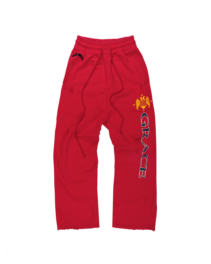 GR RED SWEATPANTS