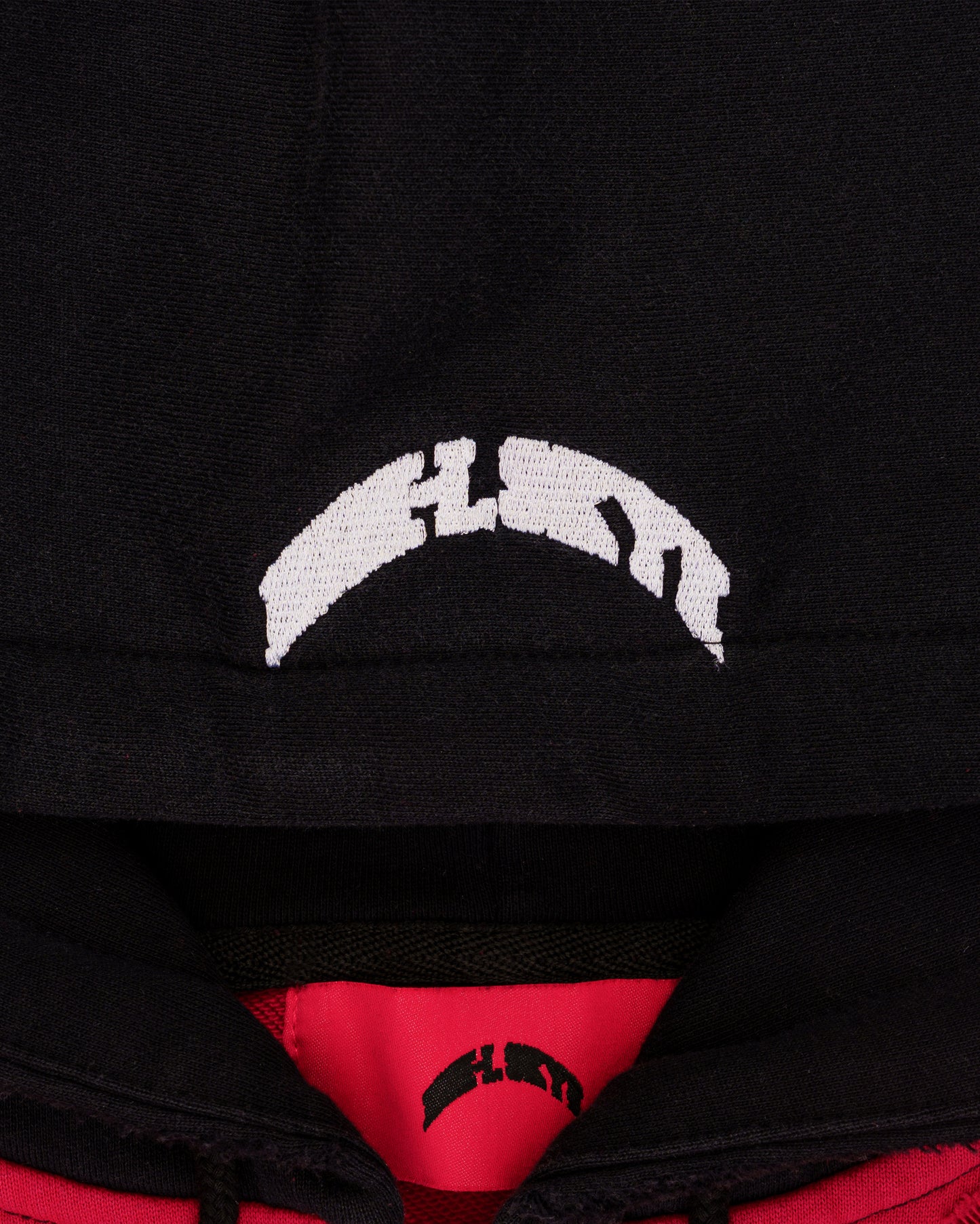 GR RED ZIP HOODIE