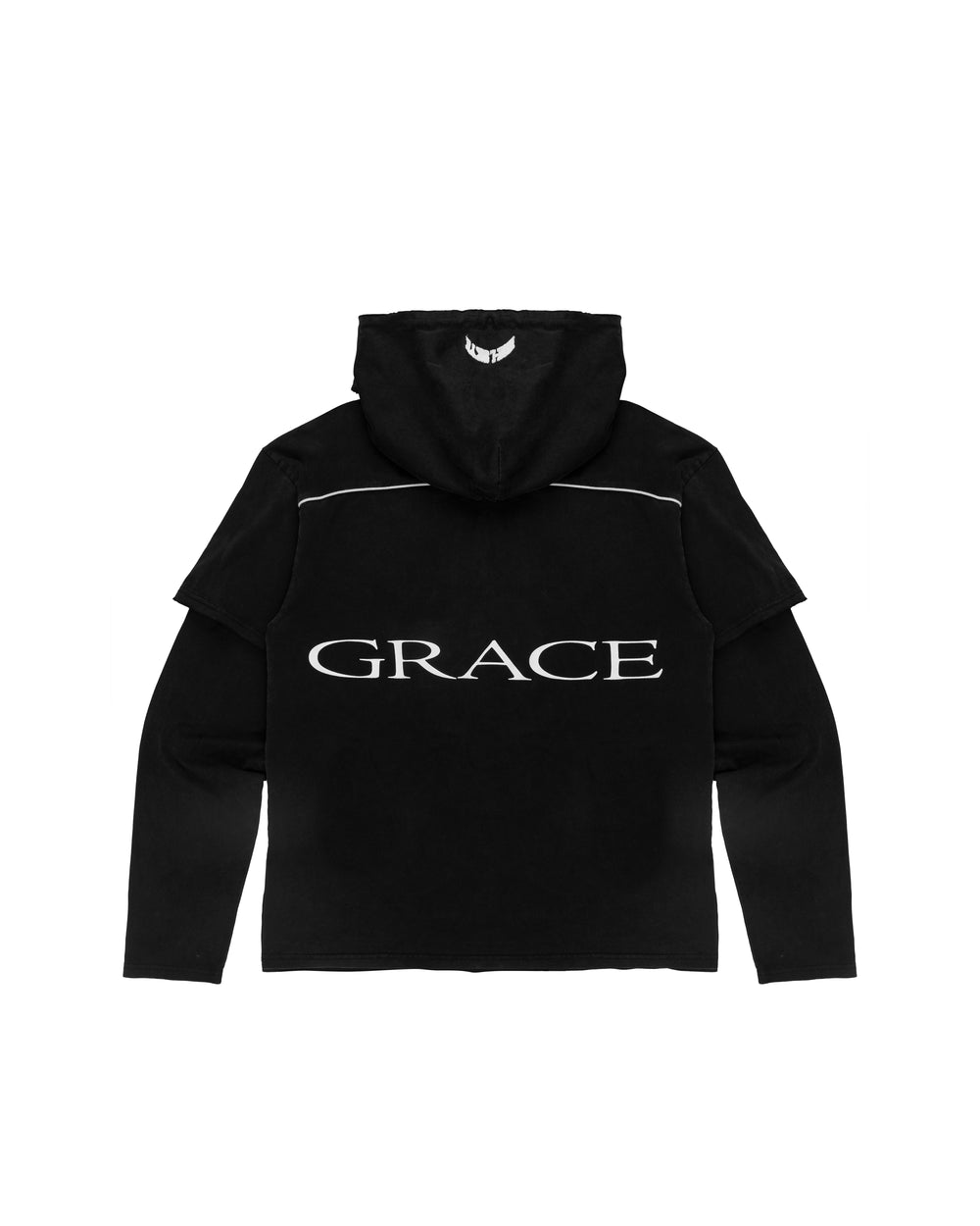 GR DOUBLE LAYER THIN OVERSIZED HOODIE