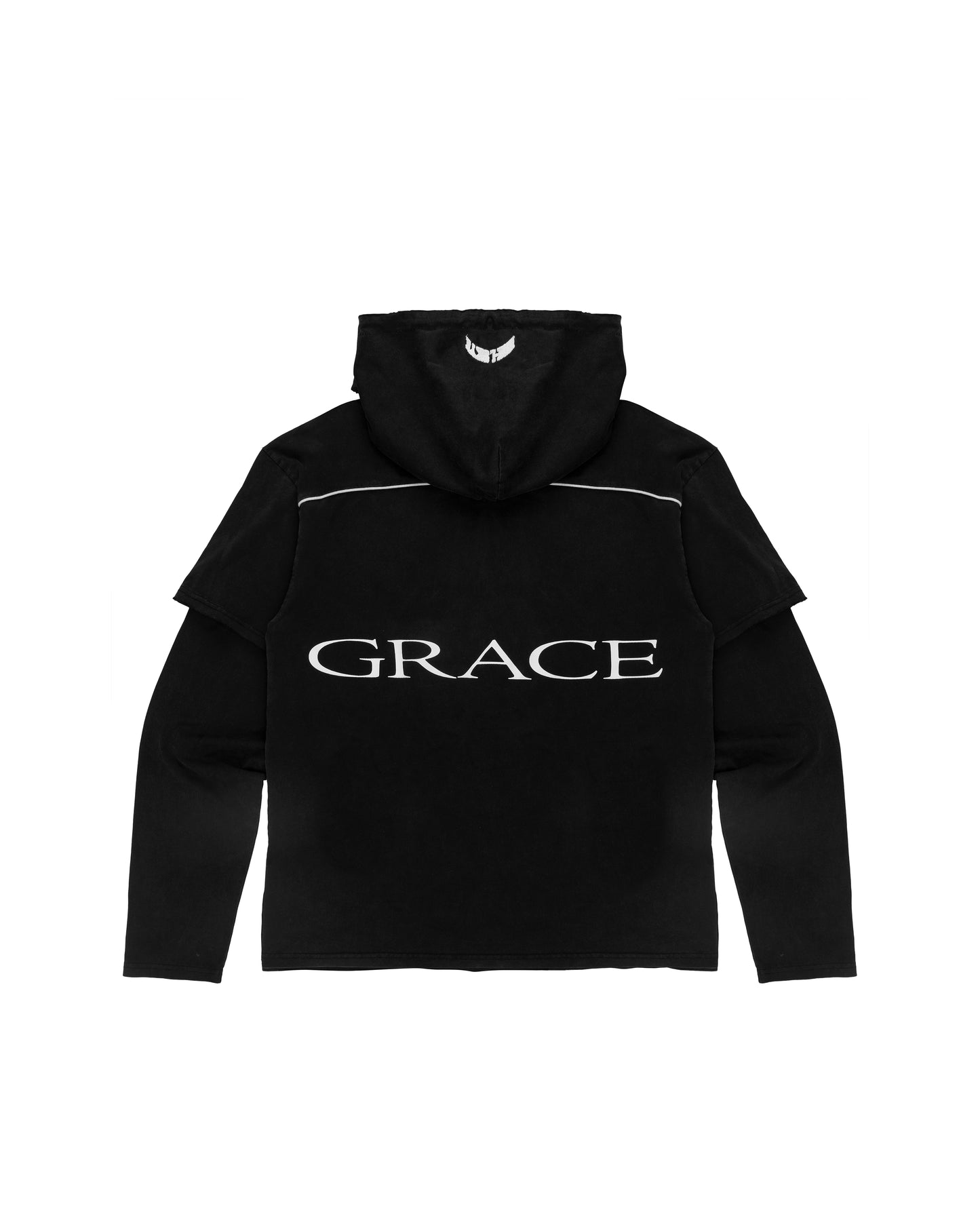 GR DOUBLE LAYER THIN OVERSIZED HOODIE