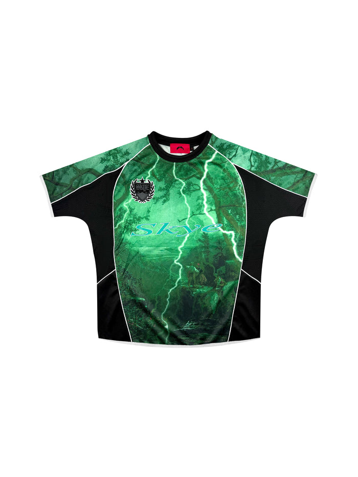 GREEN FOOTBALL JERSEY