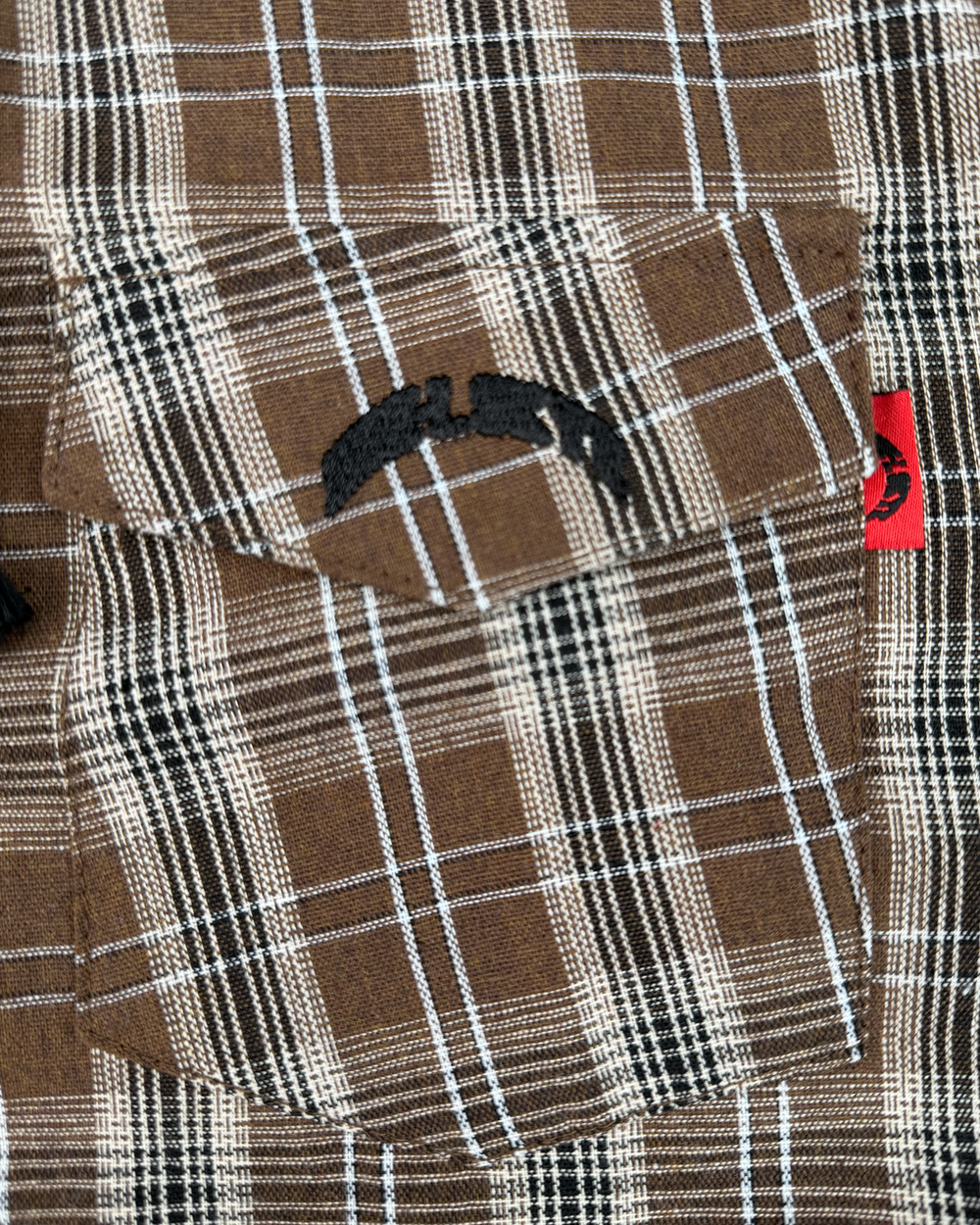 FLANNEL HOODIE