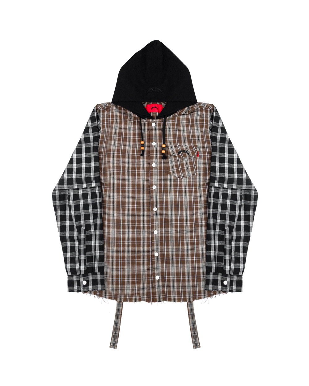 FLANNEL HOODIE