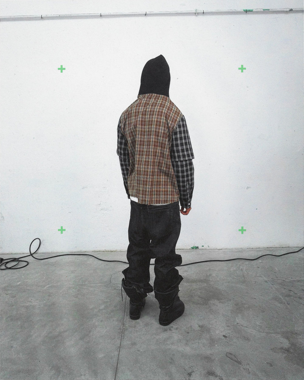 FLANNEL HOODIE