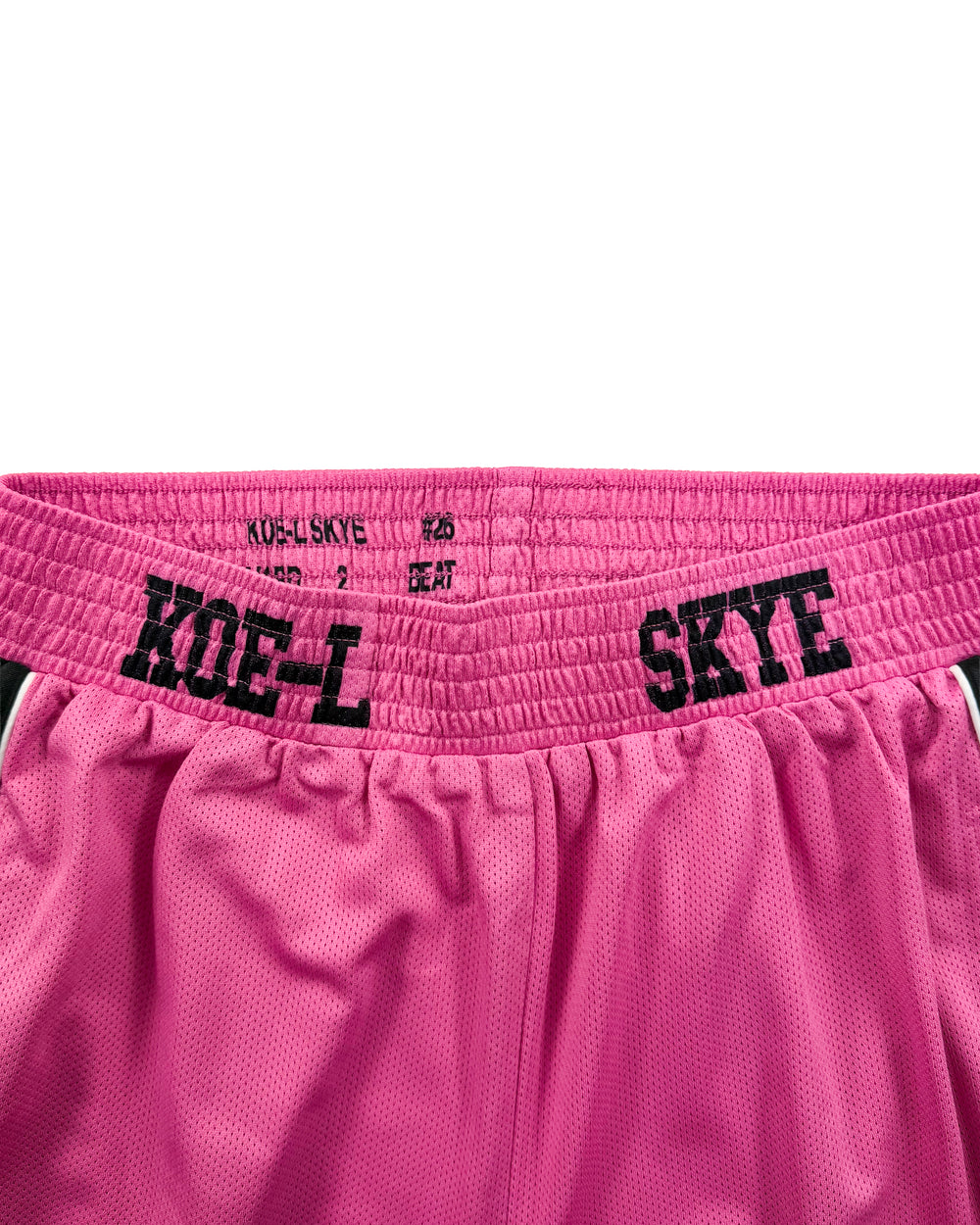 PINK BASKETBALL SHORTS