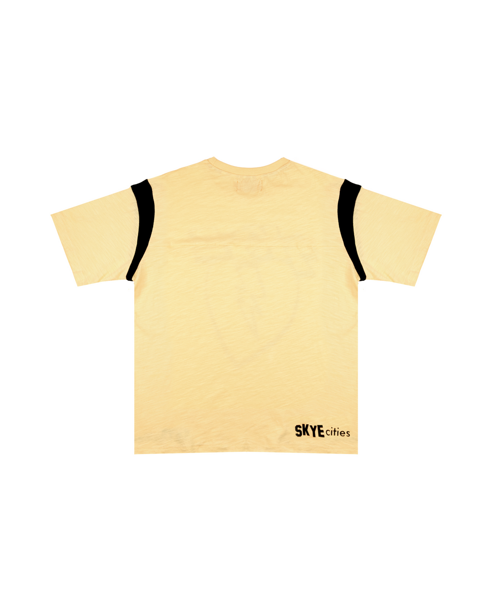 BUTTER YELLOW SLUB COTTON TEE