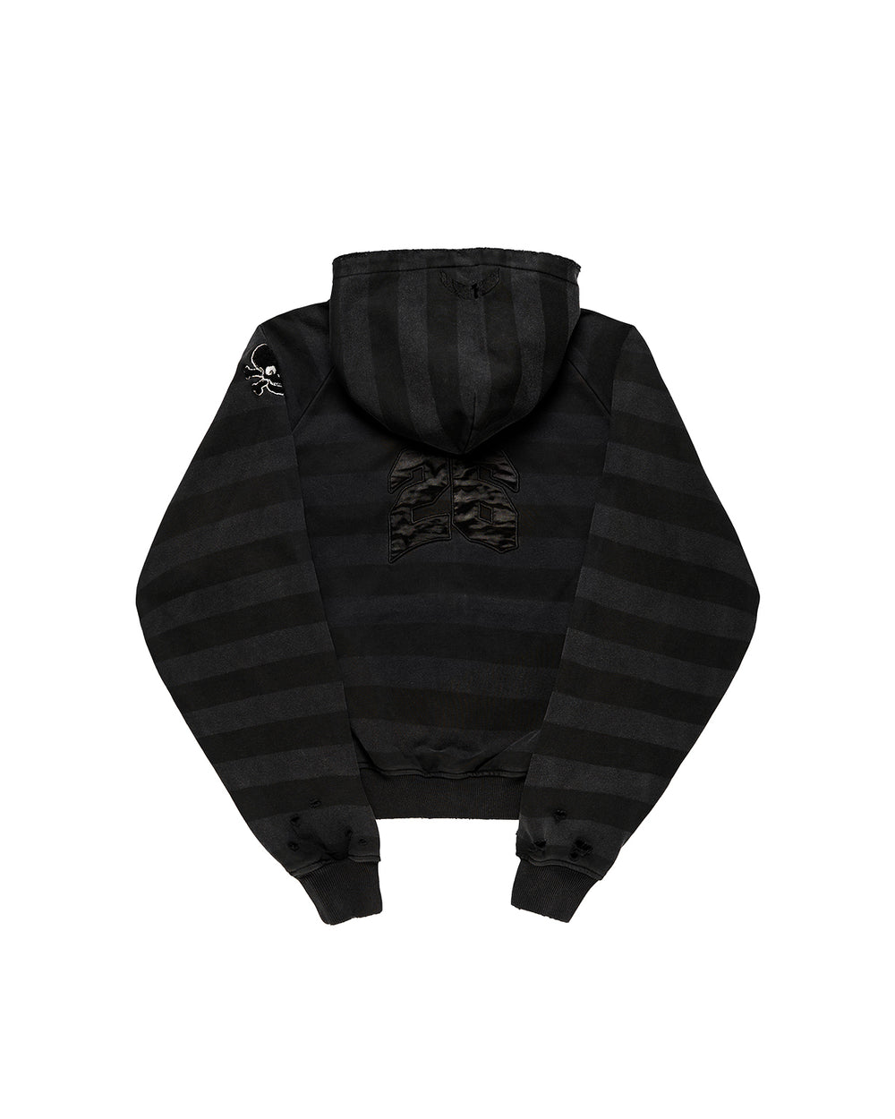 SKULL ZIP HOODIE