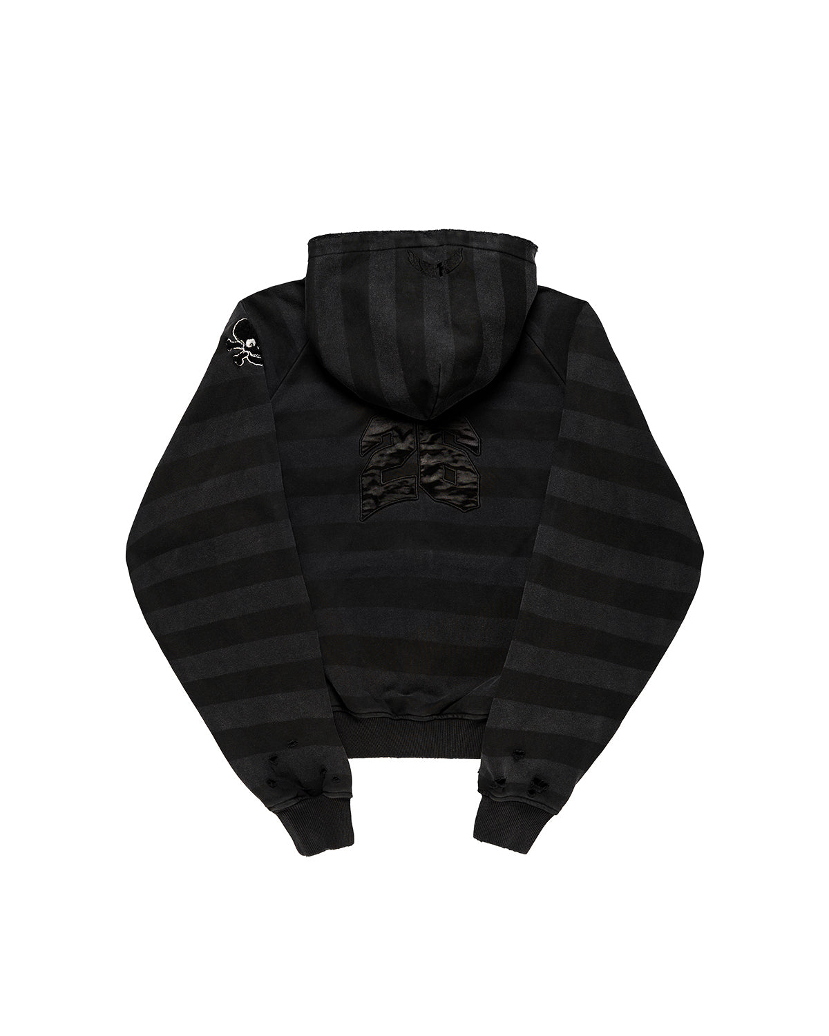 SKULL ZIP HOODIE